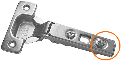 Мебельная петля AMIX системы clip-on