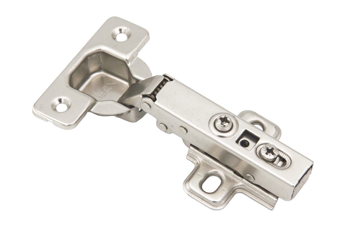 Петля мебельная накладная Fitex 105* Clip-On HS с доводчиком