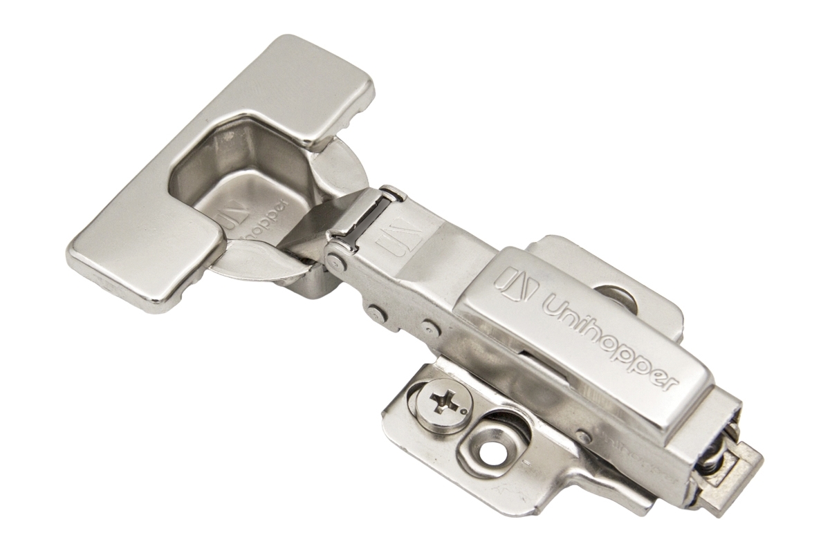 Петля мебельная Unihopper Setton 105* Two-Way H0 3D накладная без пружины, без доводчика