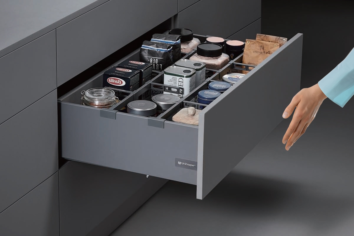 Ящик открывание нажатием Unihopper Magic Box PUSH-OPEN H170