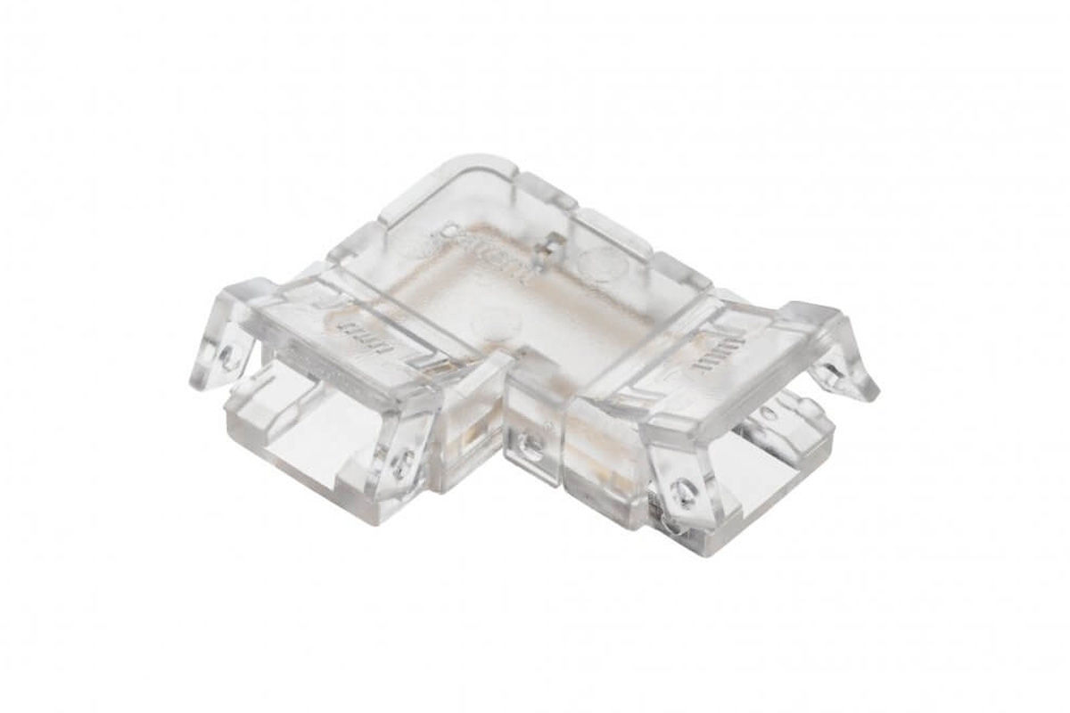 Коннектор для ленты СОВ 10 мм, угловой 90* без провода