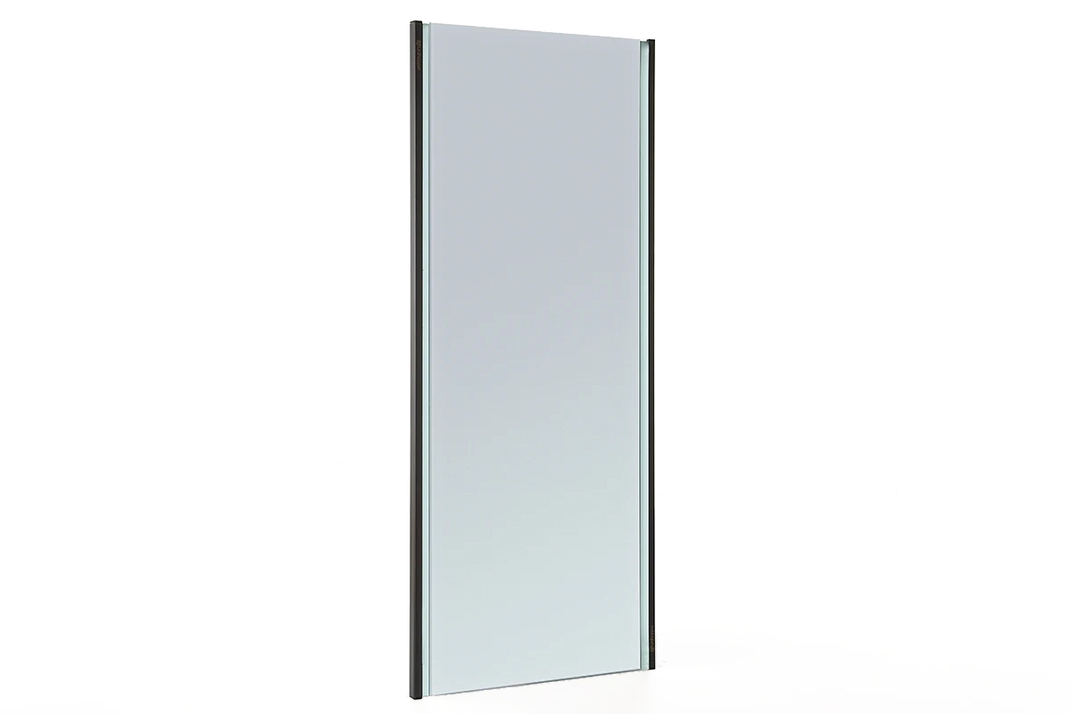 Поворотно-выдвижное зеркало с подсветкой для шкафа Unihopper MOKA в тонкой рамке