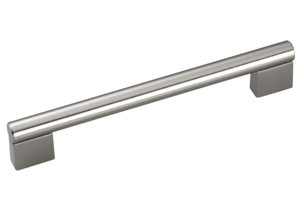 Ручка рейлинговая Amix A110, шлифованный никель