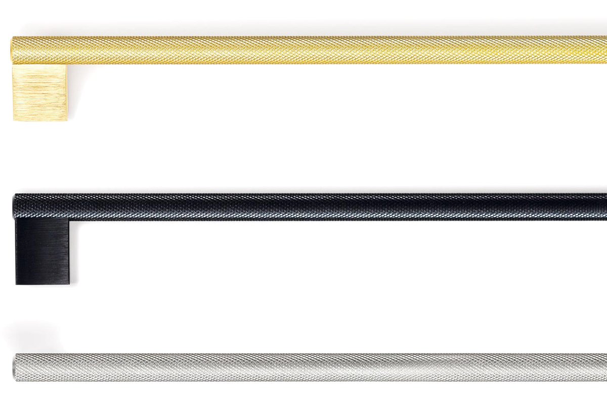 Ручка-скоба круглого сечения с насечкой увеличенной длины Graf Mini Long