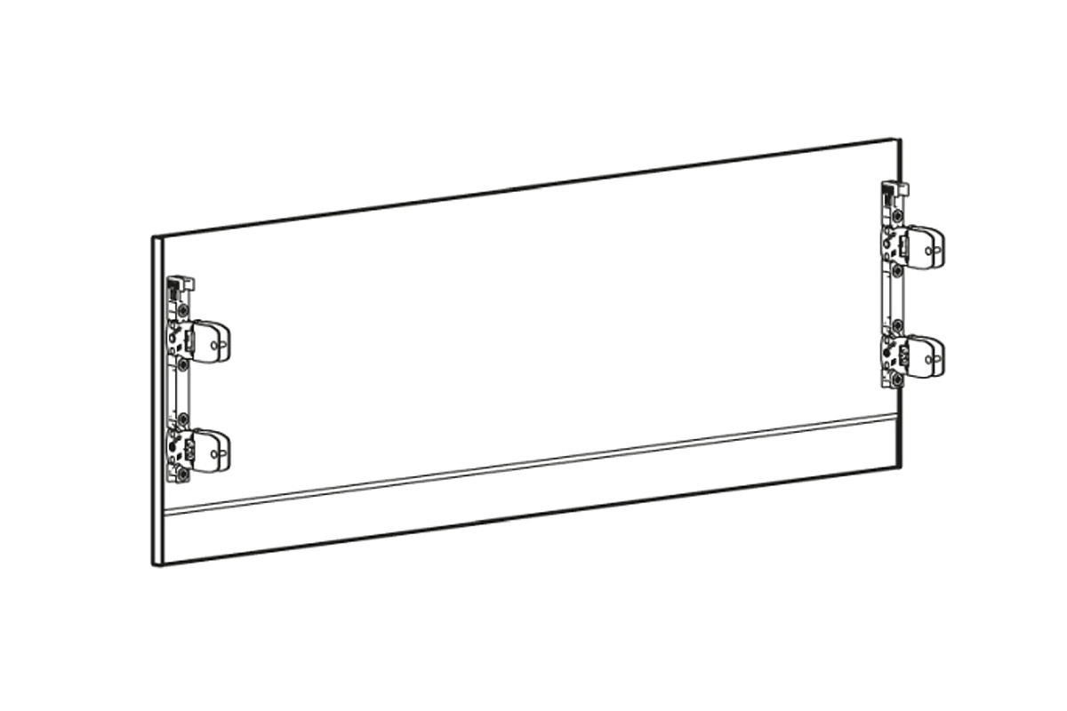 Передняя панель внутреннего ящика Avantech You H=187 мм для корпуса из ДСП 16 мм